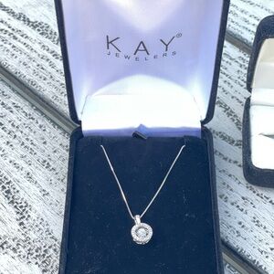 Diamond necklace from Kay Jewelers